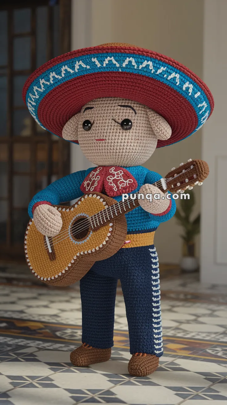 Amigurumi Mariachi Musician – FREE Crochet Pattern