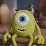 Amigurumi Mike Wazowski – FREE Crochet Pattern