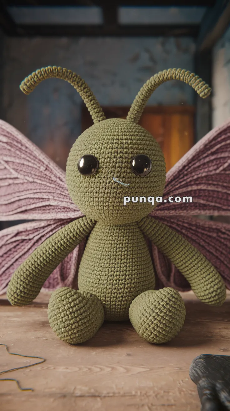 Amigurumi Mothman – FREE Crochet Pattern