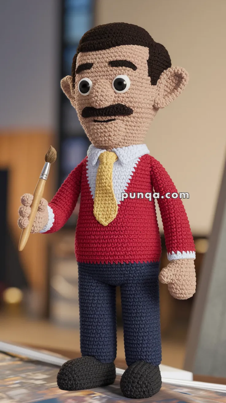 Amigurumi Mr. Bean – FREE Crochet Pattern