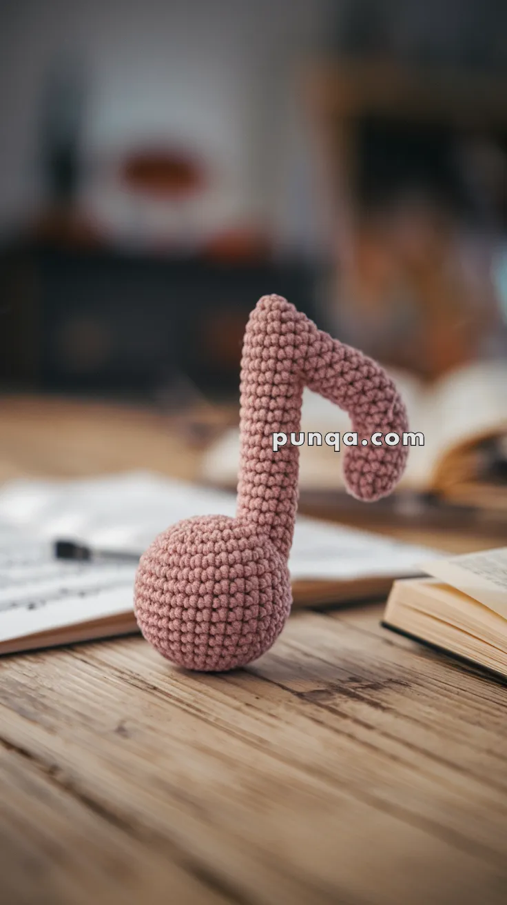 Amigurumi Music Note – FREE Crochet Pattern