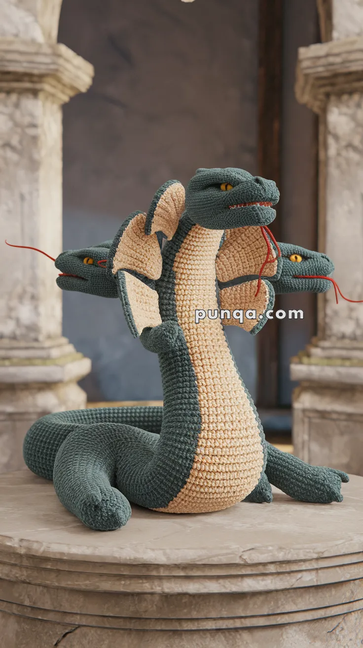 Amigurumi Naga – FREE Crochet Pattern