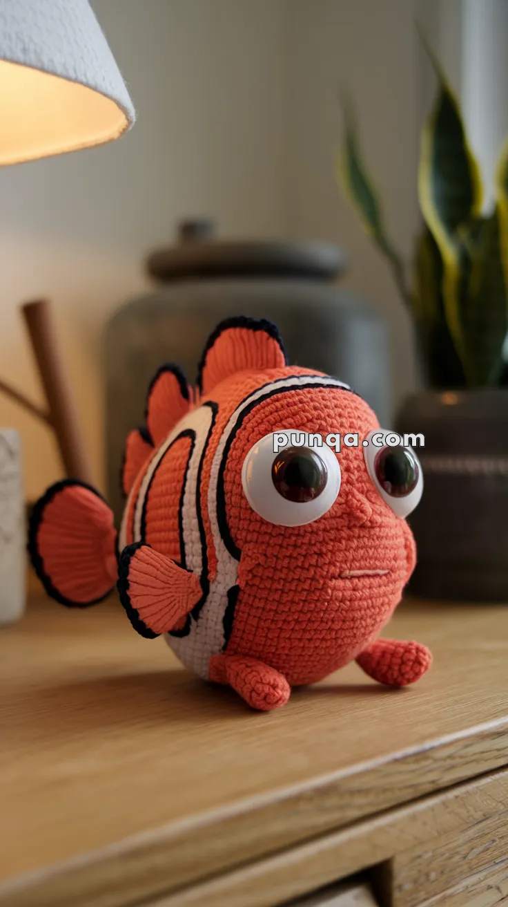 Amigurumi Nemo – FREE Crochet Pattern
