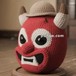 Amigurumi Oni Mask – FREE Crochet Pattern