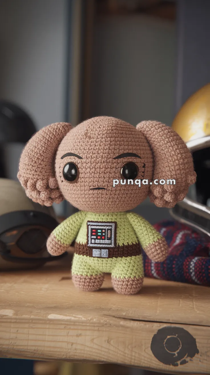 Amigurumi Poe Dameron – FREE Crochet Pattern