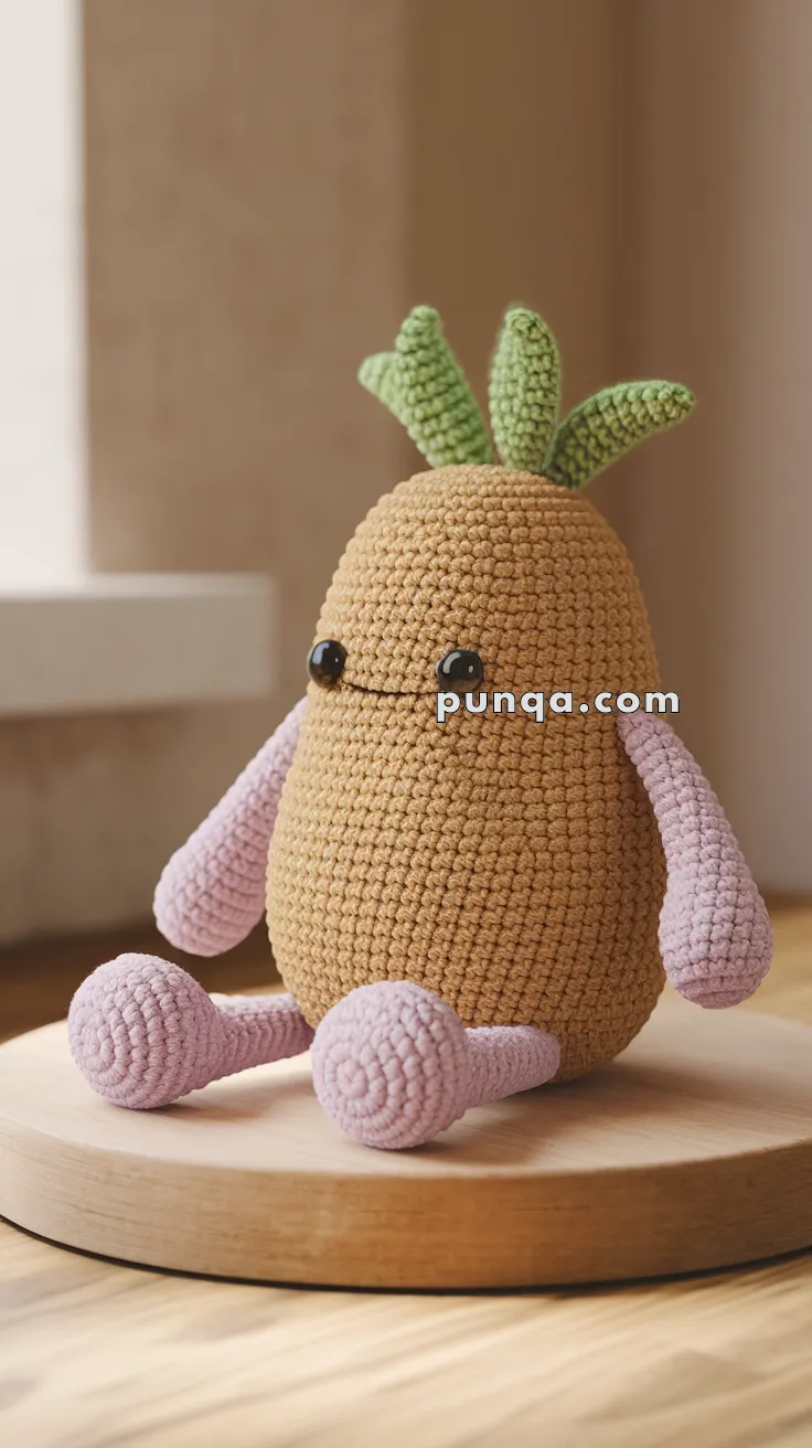 Amigurumi Positive Potato – FREE Crochet Pattern