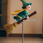 Amigurumi Quidditch Broomstick – FREE Crochet Pattern