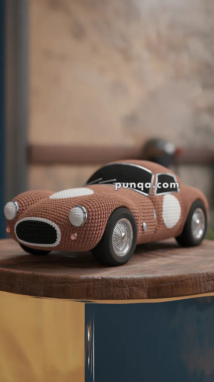 Amigurumi Racing Car – FREE Crochet Pattern