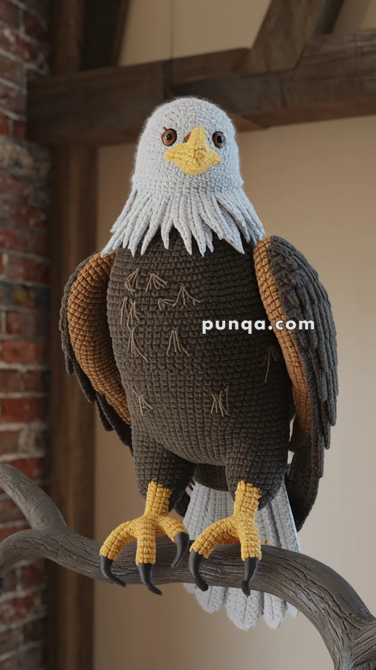 Amigurumi Ravenclaw Eagle – FREE Crochet Pattern
