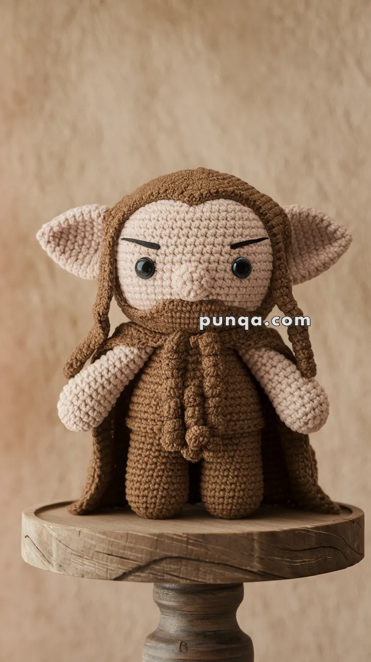 Amigurumi Saruman – FREE Crochet Pattern