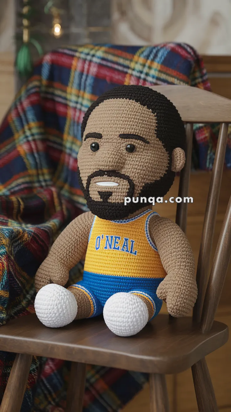 Amigurumi Shaquille O’Neal – FREE Crochet Pattern