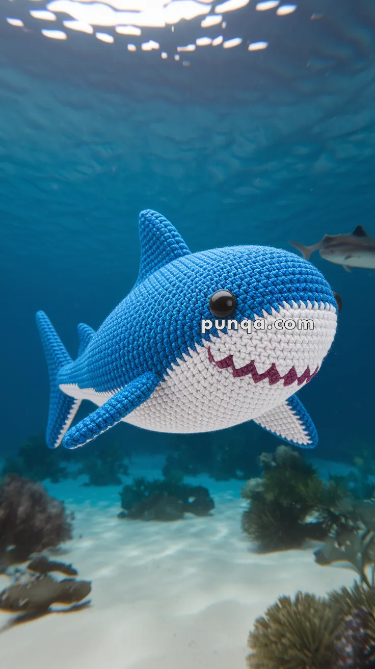 Amigurumi Shark – FREE Crochet Pattern