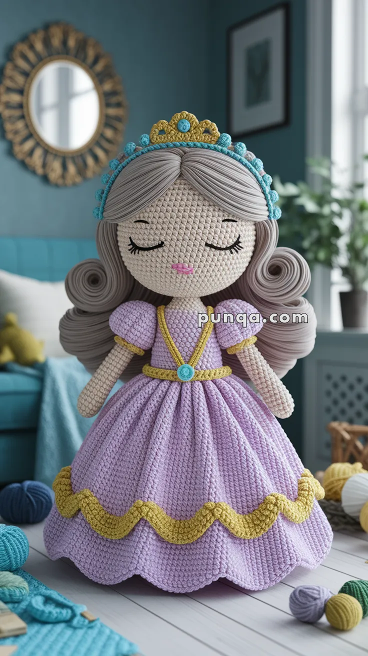 Amigurumi Sleeping Beauty Doll – FREE Crochet Pattern