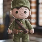Amigurumi Soldier Doll – FREE Crochet Pattern