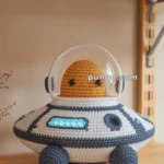 Amigurumi Spaceship – FREE Crochet Pattern
