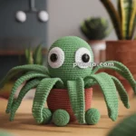 Amigurumi Spider Plant – FREE Crochet Pattern