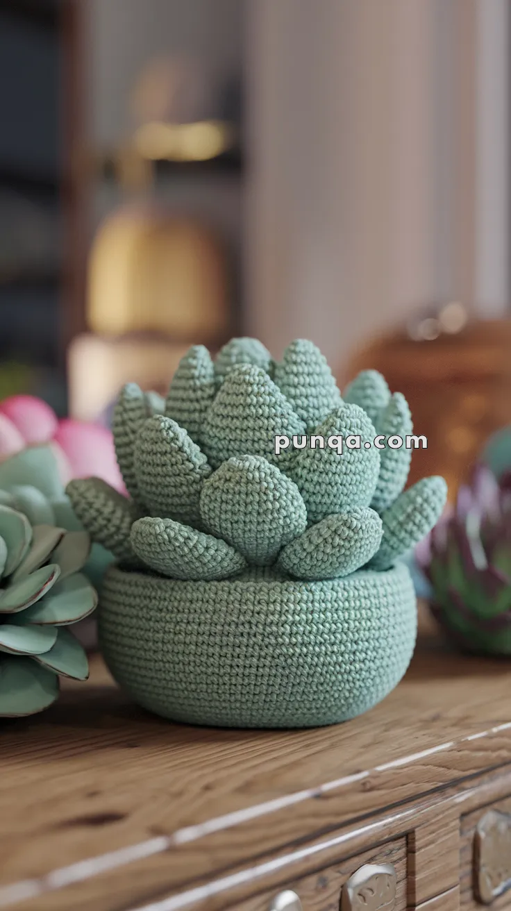 Amigurumi Succulent – FREE Crochet Pattern