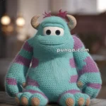 Amigurumi Sulley – FREE Crochet Pattern
