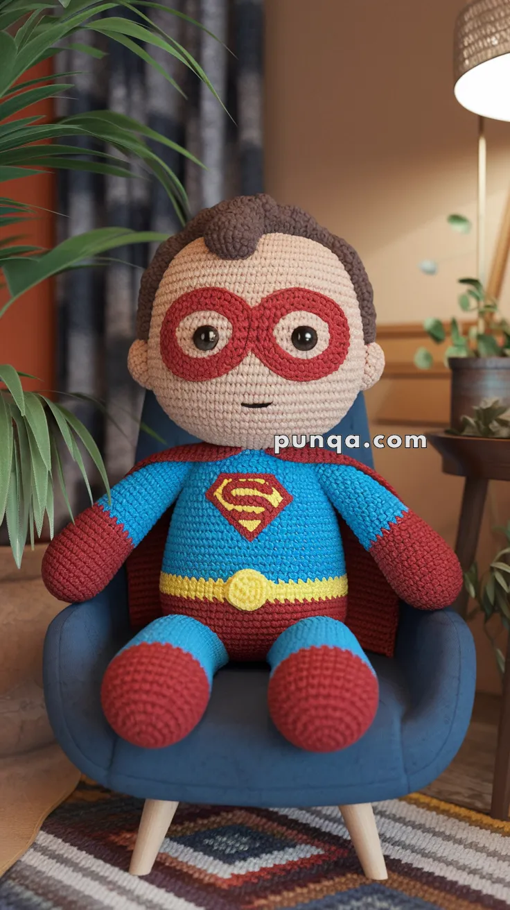 Amigurumi Superhero Doll – FREE Crochet Pattern