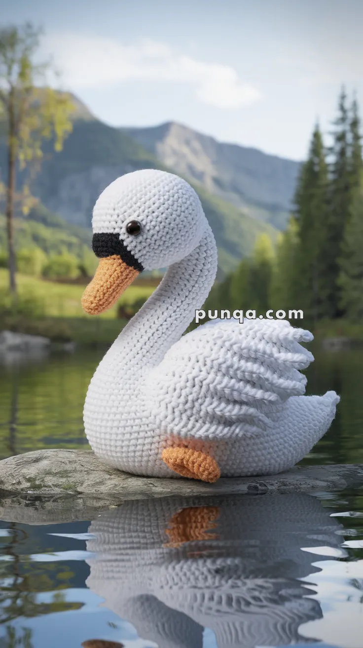 Amigurumi Swan – FREE Crochet Pattern
