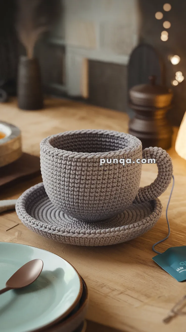 Amigurumi Tea Cup – FREE Crochet Pattern