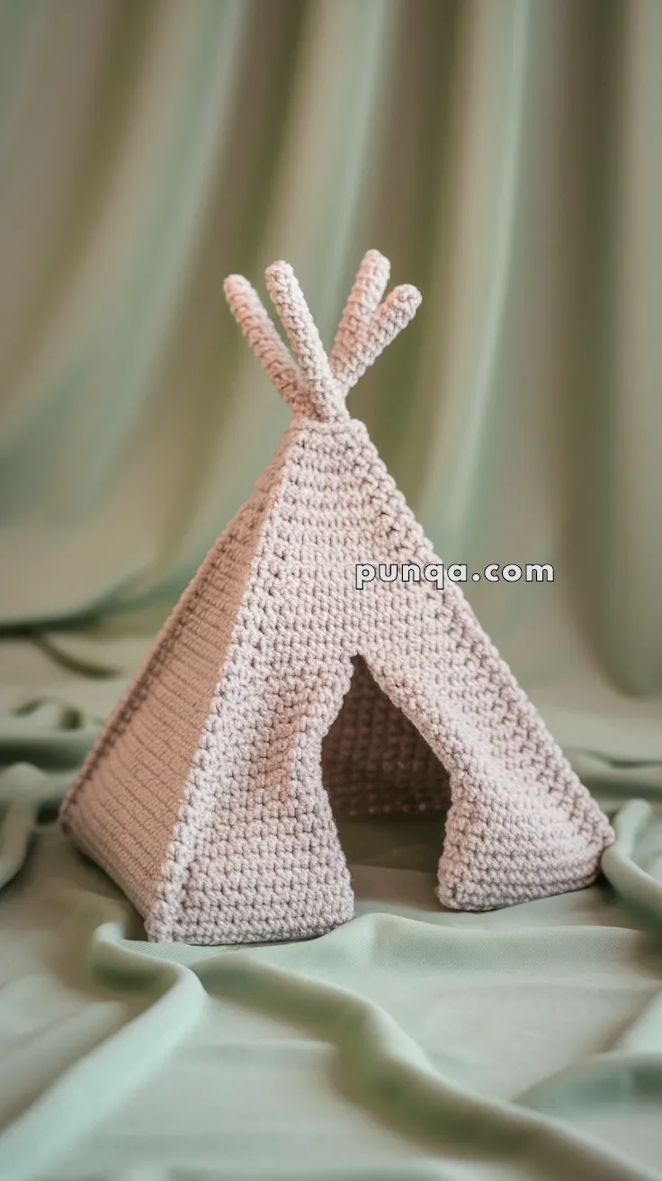 Amigurumi Teepee Tent – FREE Crochet Pattern