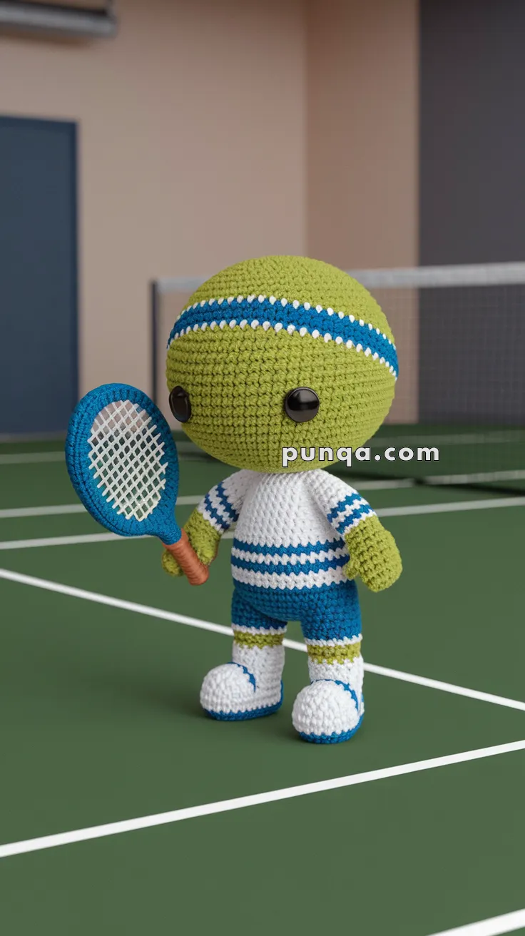 Amigurumi Tennis Player – FREE Crochet Pattern