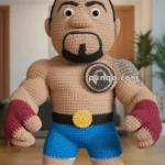 Amigurumi The Rock (Dwayne Johnson) – FREE Crochet Pattern