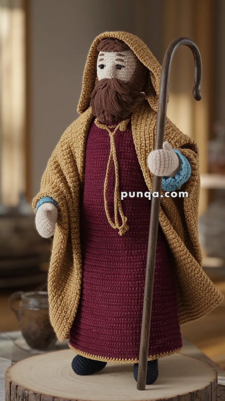 Amigurumi The Shepherd Joseph – FREE Crochet Pattern