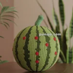 Amigurumi Watermelon – FREE Crochet Pattern