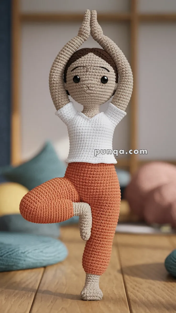 Amigurumi Yoga Girl – FREE Crochet Pattern