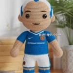 Amigurumi Zinedine Zidane – FREE Crochet Pattern