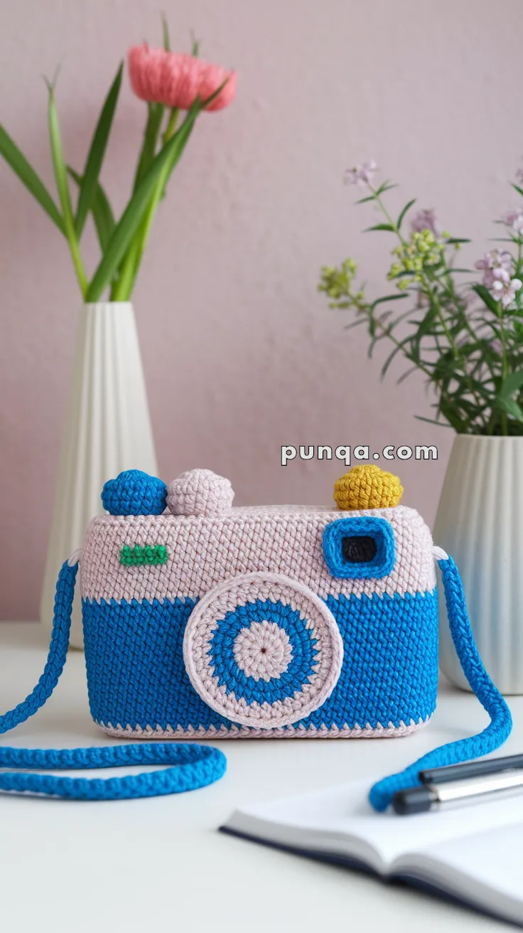 Camera – FREE Crochet Pattern