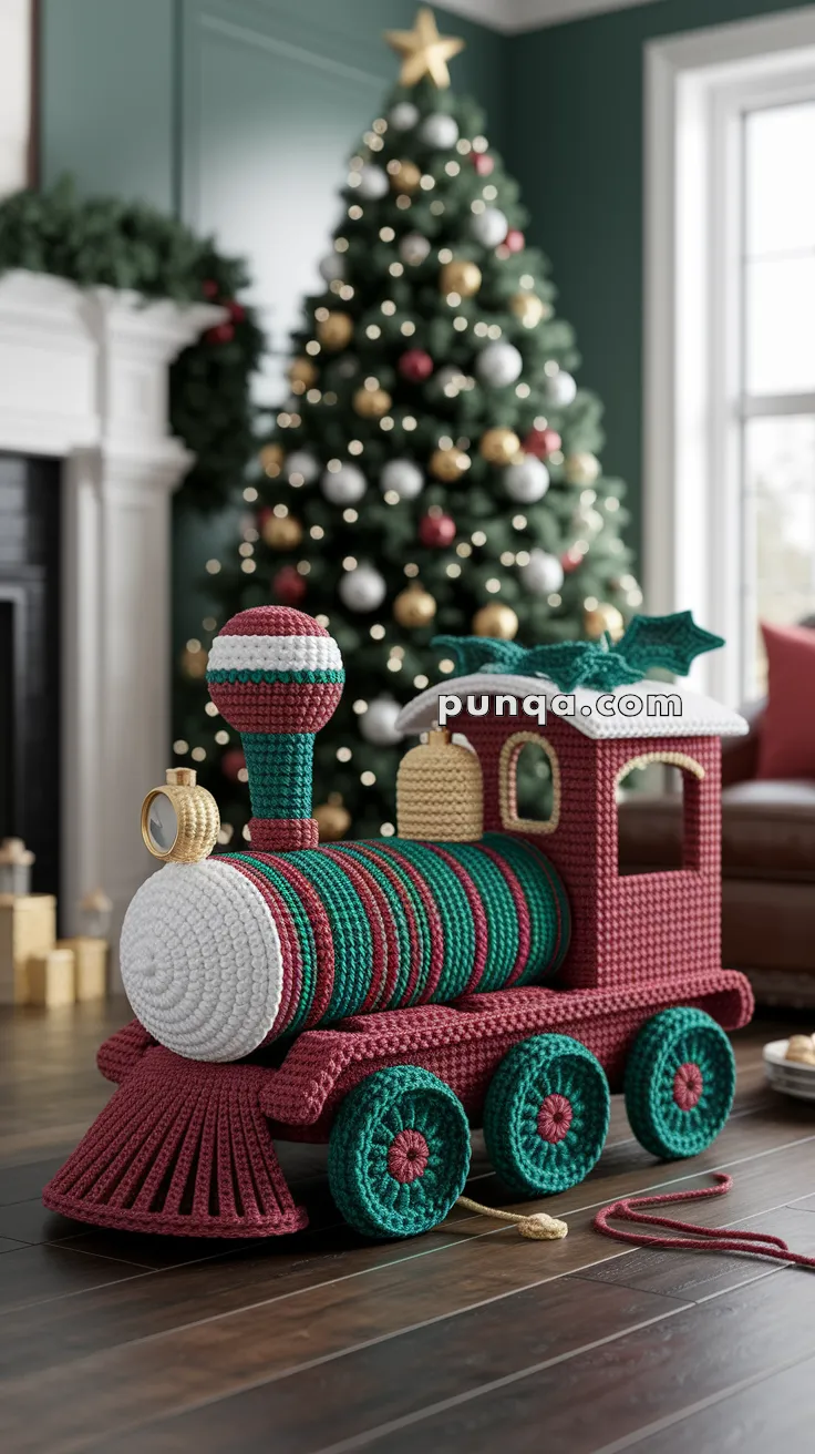 Christmas Train – FREE Crochet Pattern