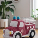 Fire Truck – FREE Crochet Pattern