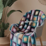 Granny Square Blanket – FREE Crochet Pattern