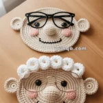 Grandma & Grandpa Face Glasses Holders – FREE Crochet Pattern